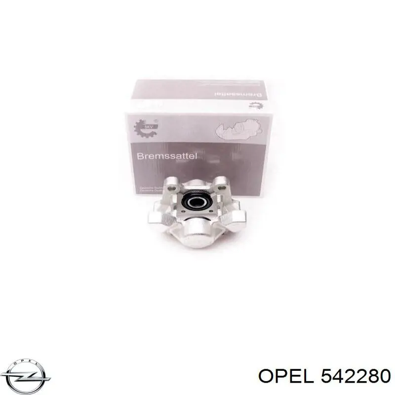 Pinza de freno trasera derecha Opel 542280 precio, desde 53,47 EUR