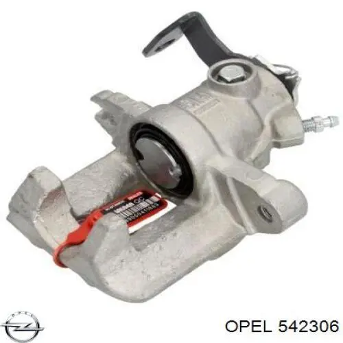 542306 Opel pinza de freno trasera izquierda