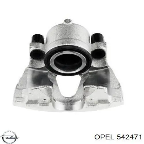 542471 Opel Pinza de freno delantera izquierda