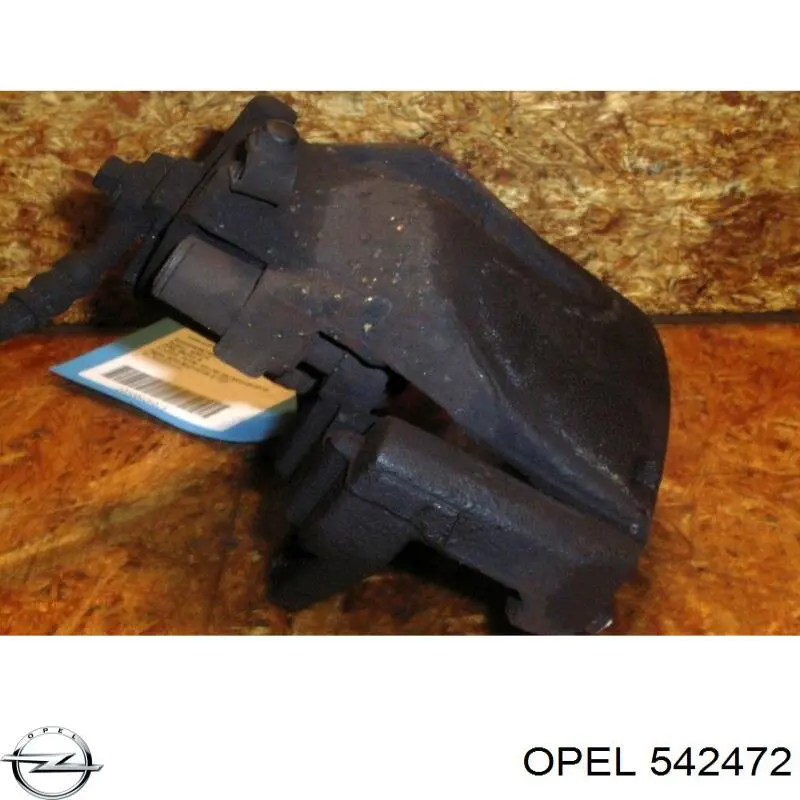 Pinza de freno, Eje delantero derecha Opel 542472