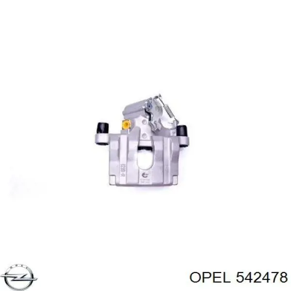 542478 Opel pinza de freno trasero derecho