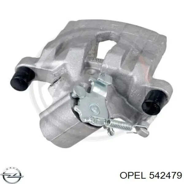 542479 Opel pinza de freno trasera izquierda
