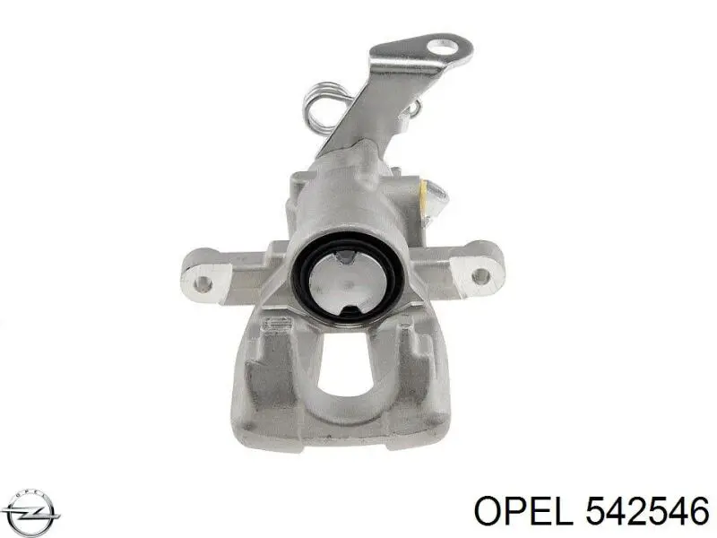 542546 Opel pinza de freno trasera izquierda