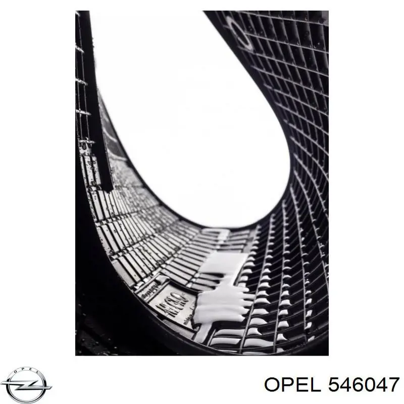 546047 Opel soporte, pinza de freno delantera