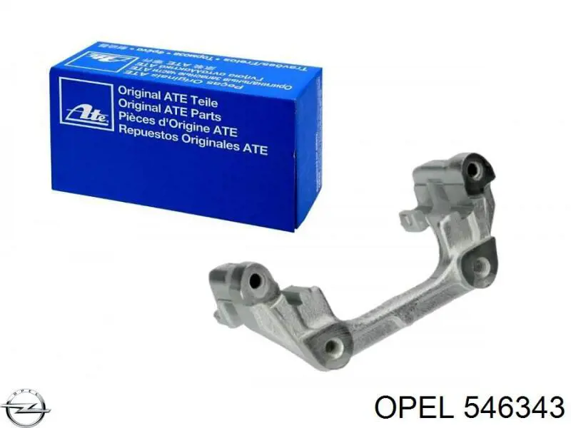 Soporte de la pinza de freno trasera Opel 546343 precio, desde 32,39 EUR