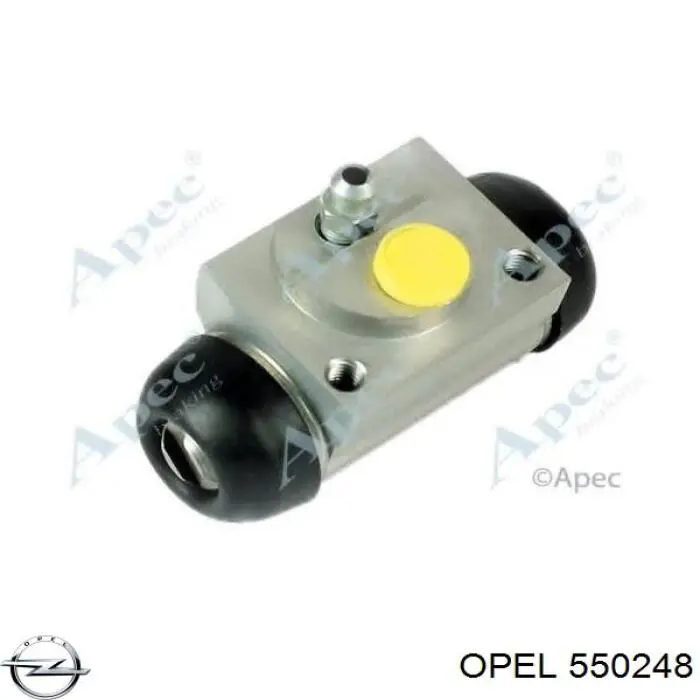 550248 Opel cilindro de freno de rueda trasero