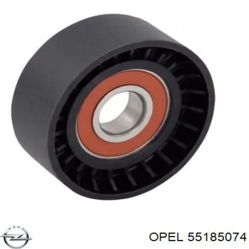 Tensor de la correa trapecial poli v Opel 55185074
