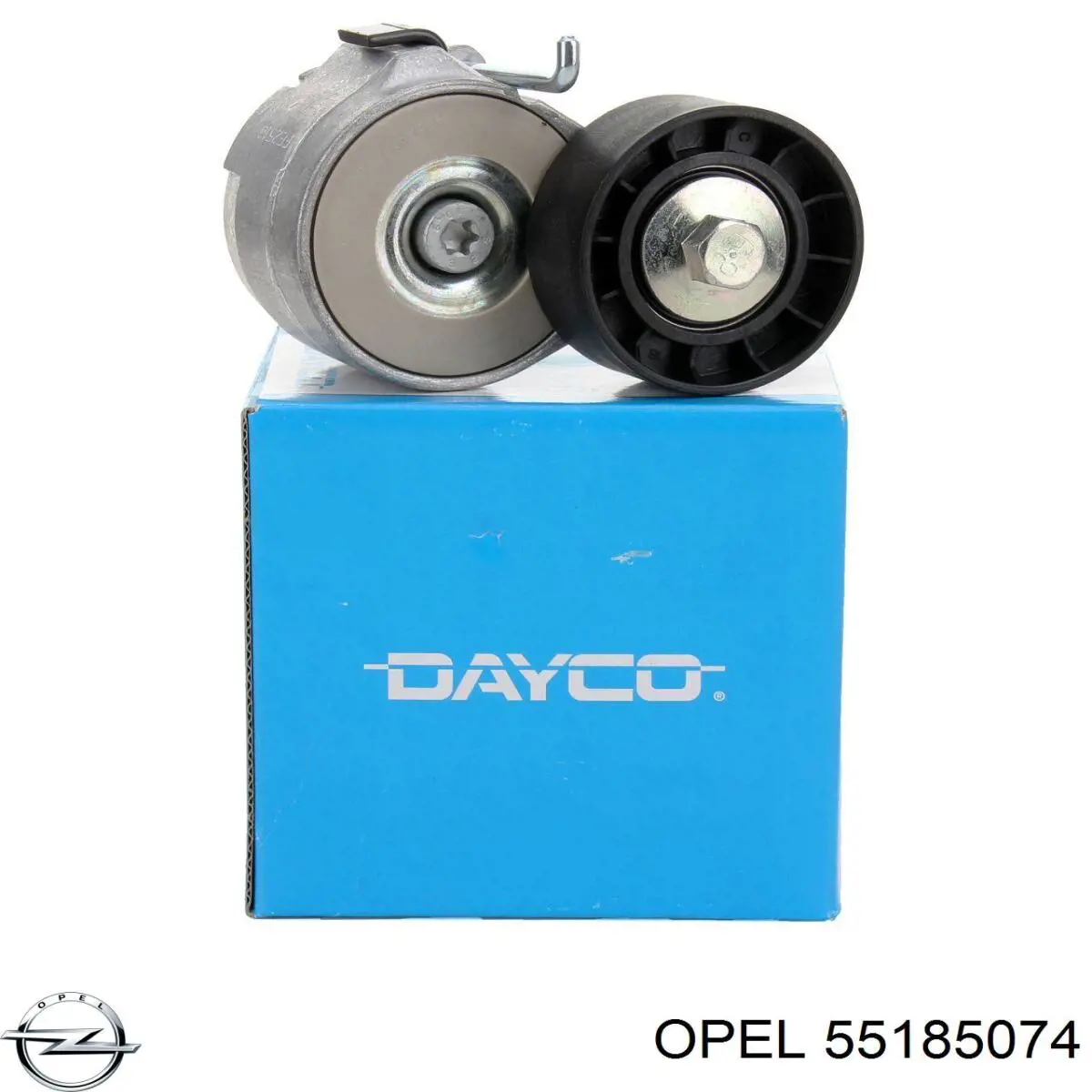 Tensor de correa poli V 55185074 Opel
