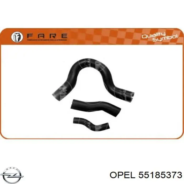 55185373 Opel tubo de ventilacion del carter (separador de aceite)