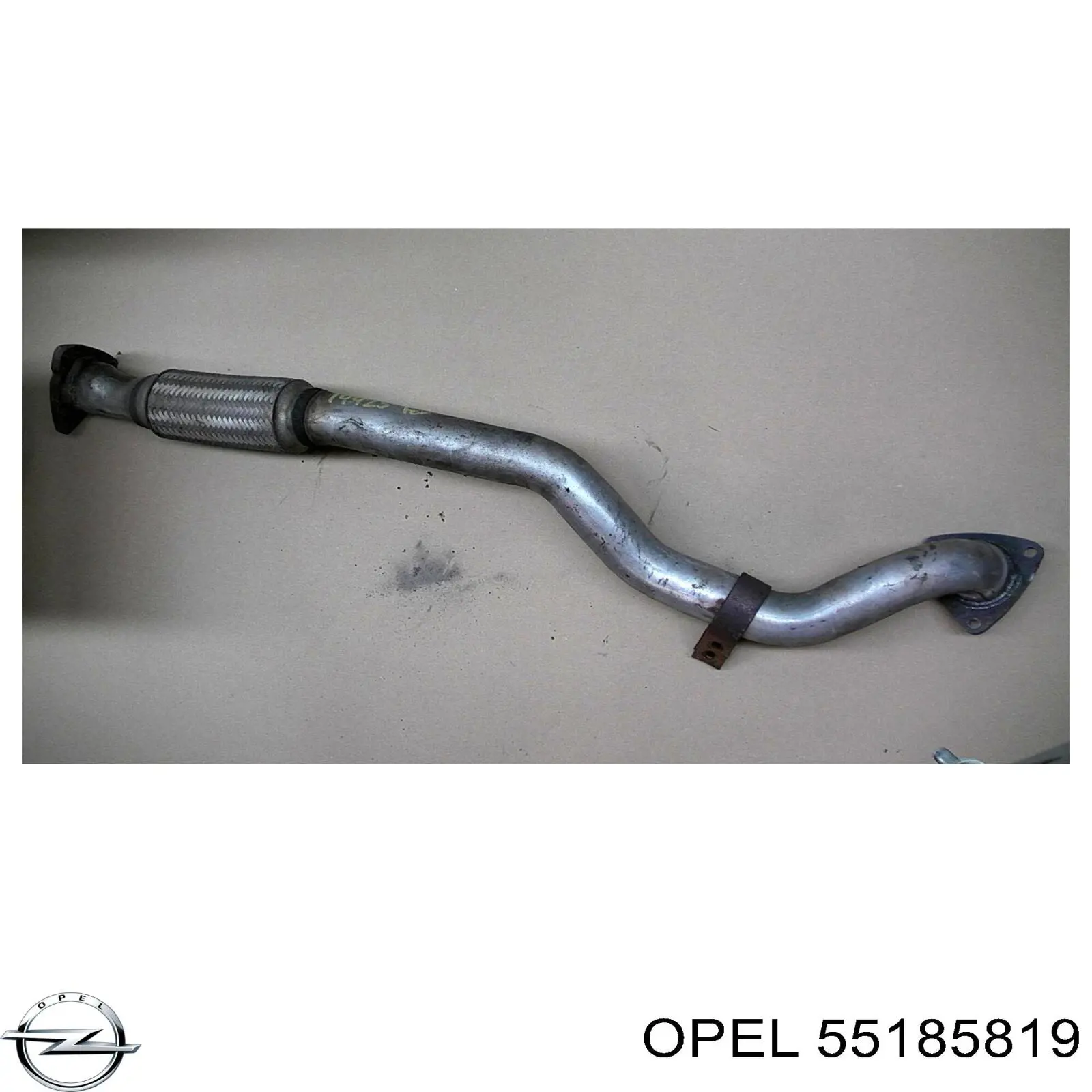 55185819 Opel silenciador del medio