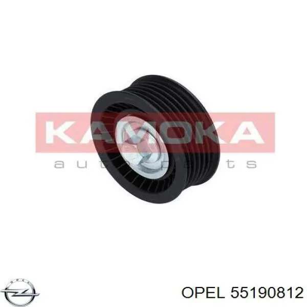 Polea inversión / guía, correa poli V 55190812 Opel