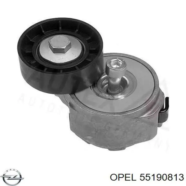 55190813 Opel tensor de correa, correa poli v