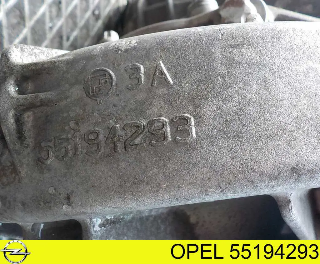 55194293 Opel caja de cambios mecánica, completa