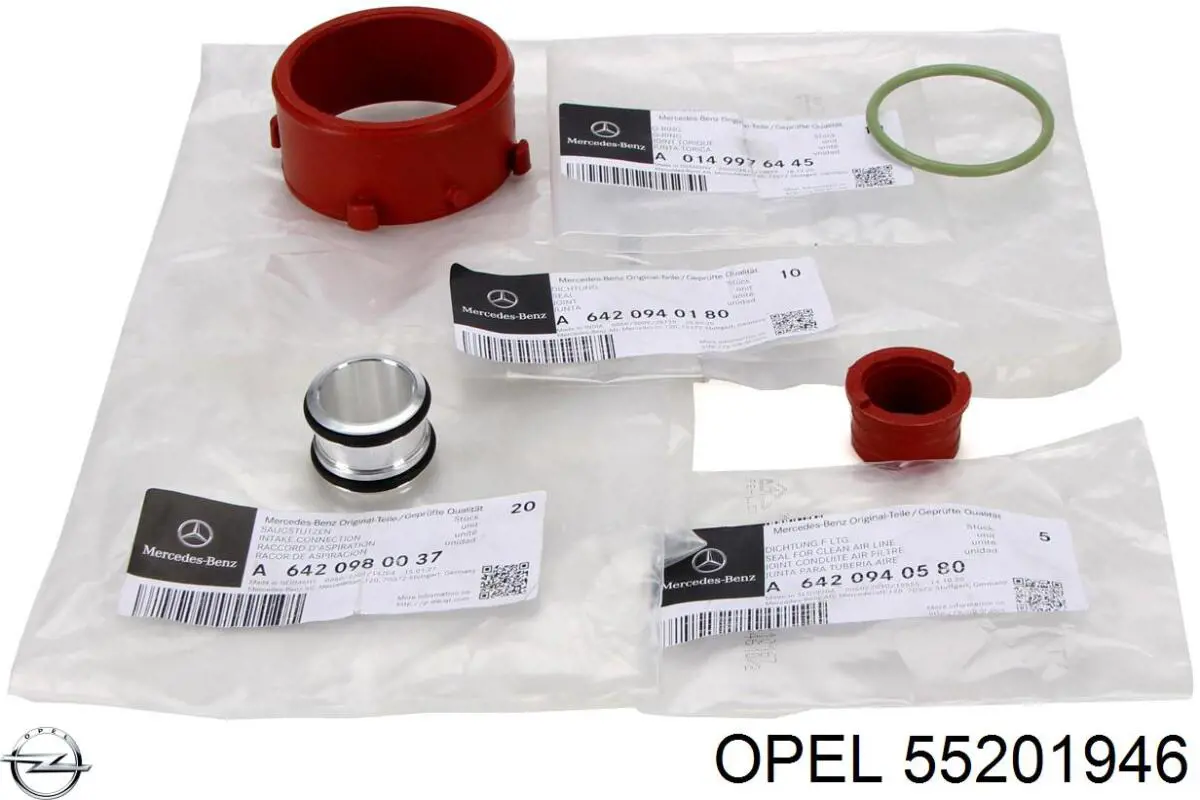 Comprar 55201946 Opel Junta de la manguera de alimentación de aceite al turbocompresor