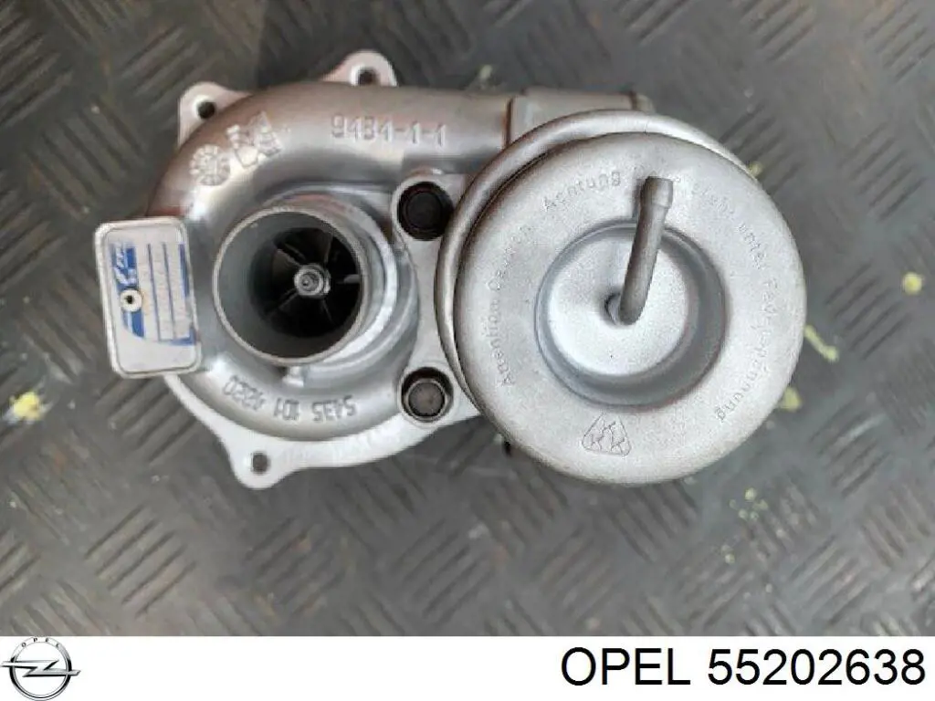 55202638 Opel turbocompresor