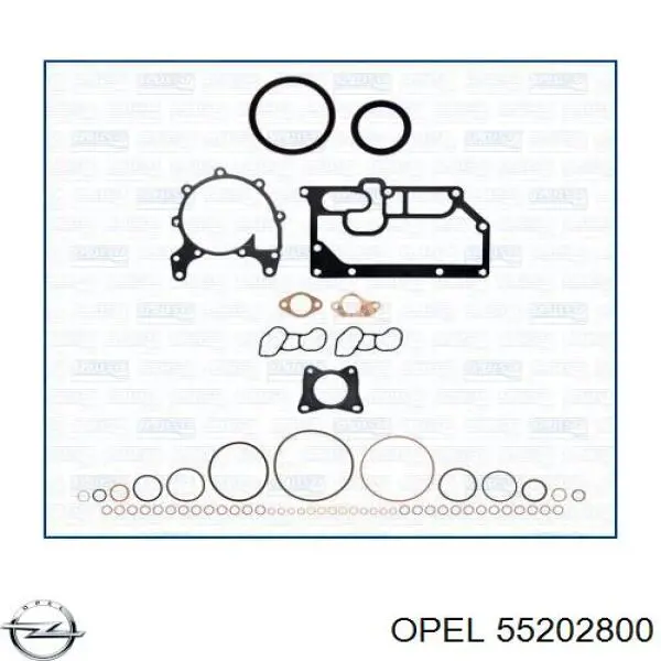 55202800 Opel junta de culata