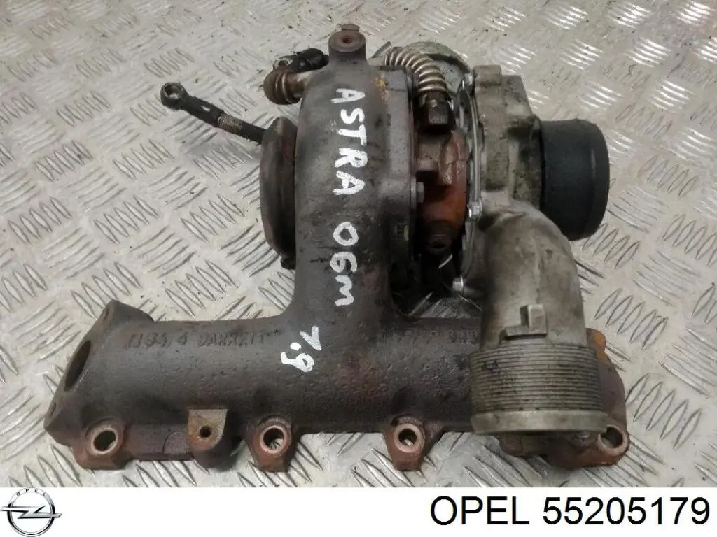 55205179 Opel turbocompresor