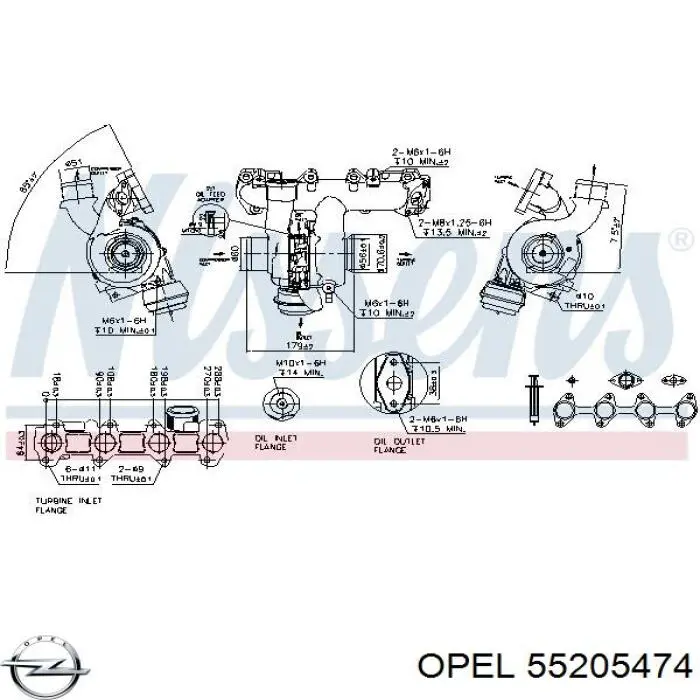 Comprar 55205474 Opel Turbo de coche