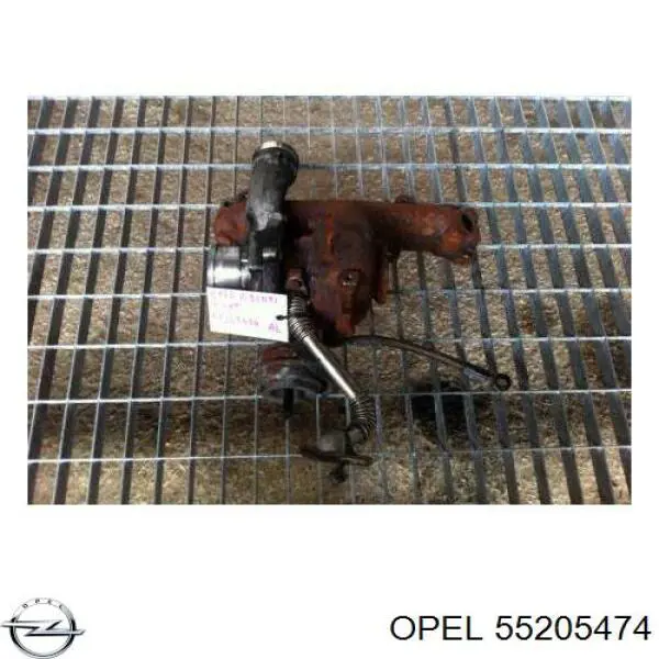 55205474 Opel turbocompresor