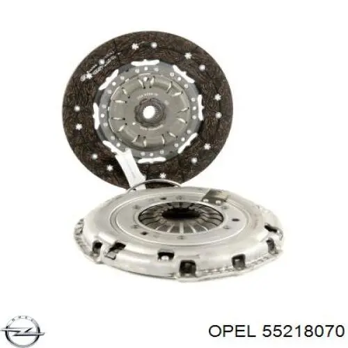 55218070 Opel kit de embrague (3 partes)