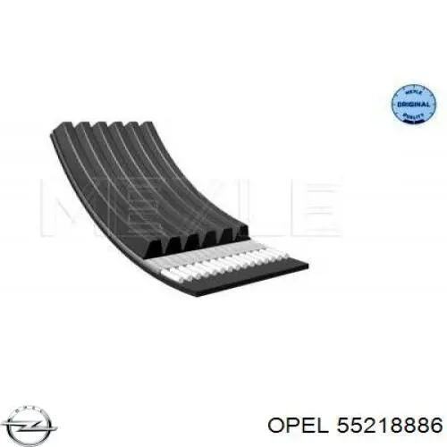 55218886 Opel correa trapezoidal