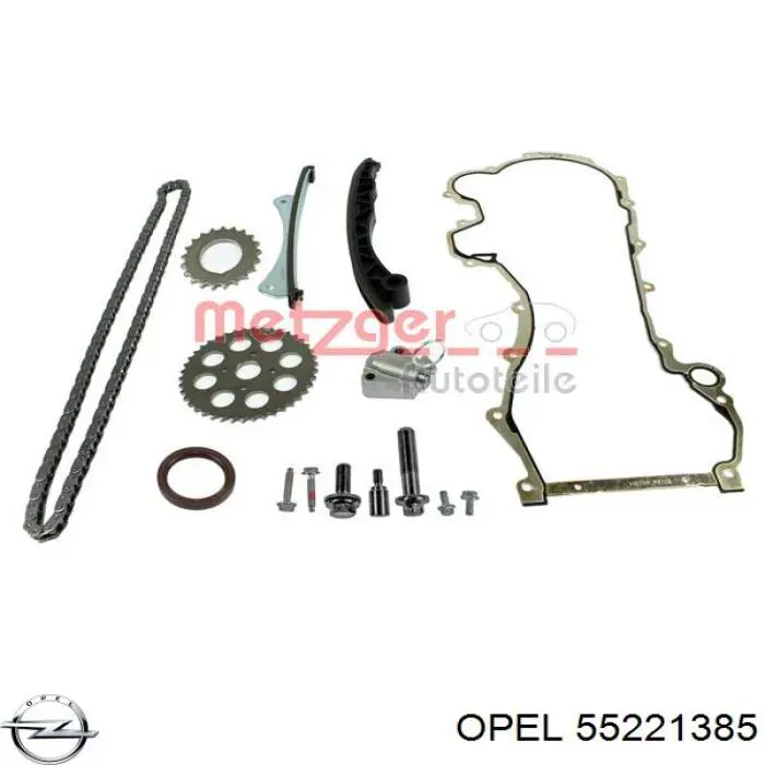 Cadena de distribución 55221385 Opel