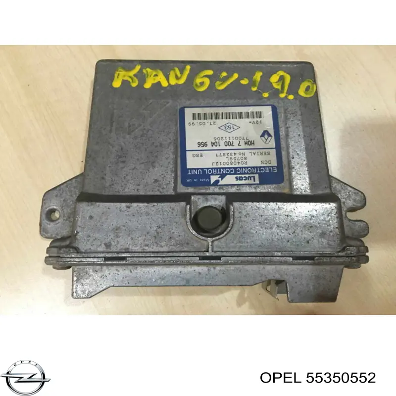  Opel 55350552 precio, desde 53,72 EUR