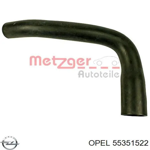 55351522 Opel tubo de ventilacion del carter (separador de aceite)