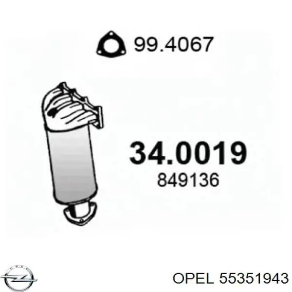 55351943 Opel