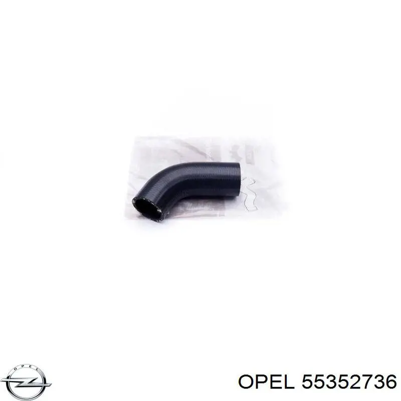 55352736 Opel tubo flexible de aire de sobrealimentación superior derecho