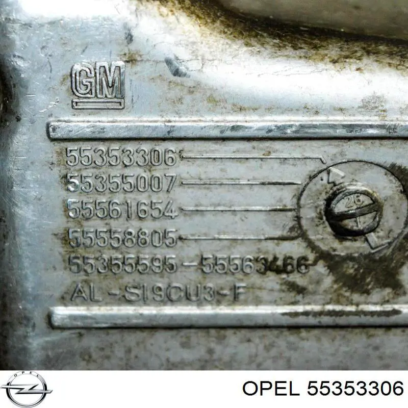 55353306 Opel cárter de aceite