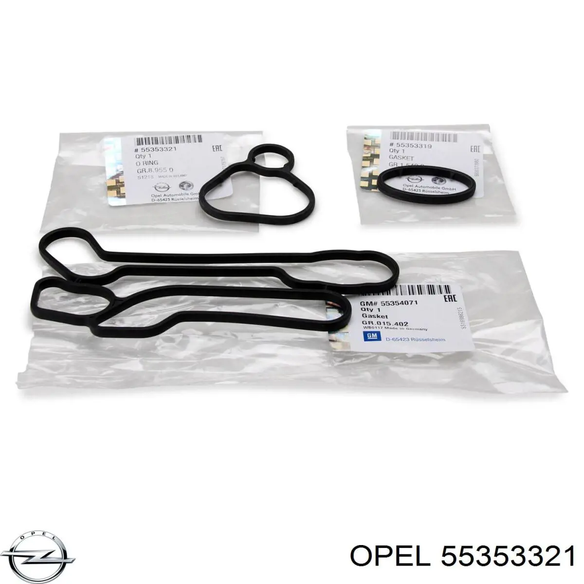 55353321 Opel junta, adaptador de filtro de aceite