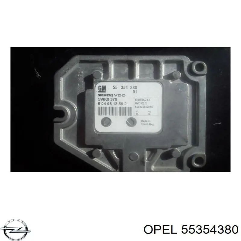 Unidad de control del motor  General Motors 55354380 precio, desde 919,19 EUR