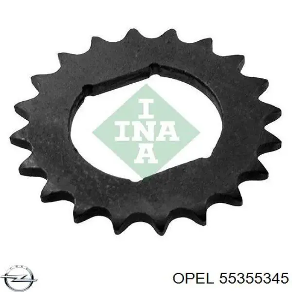 Piñón del cigüeñal 614536 Opel