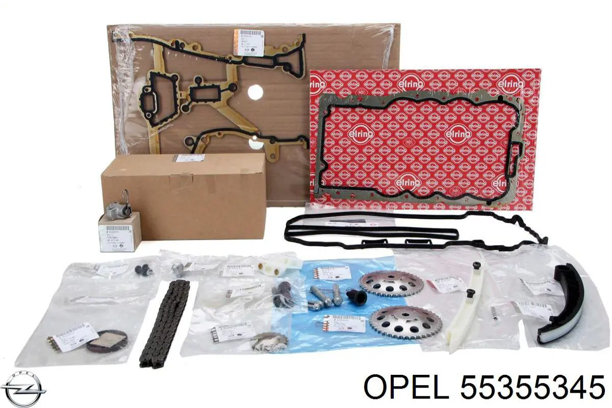 Rueda dentada, cigüeñal Opel 614536