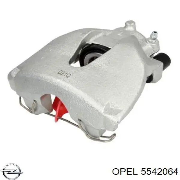 5542064 Opel pinza de freno delantera izquierda