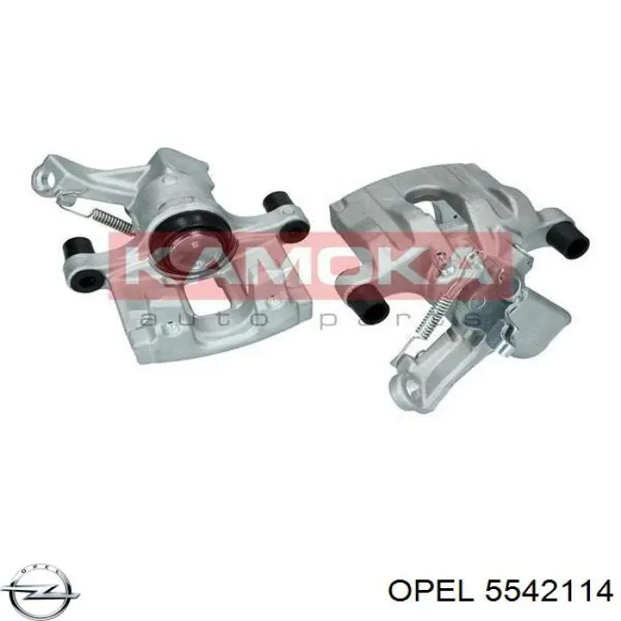 Pinza de freno trasera derecha Opel 5542114 precio, desde 76,96 EUR