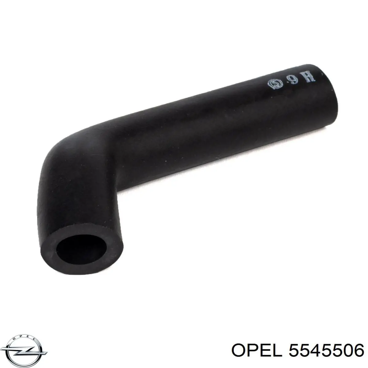 5545506 Opel tubo de ventilacion del carter (separador de aceite)