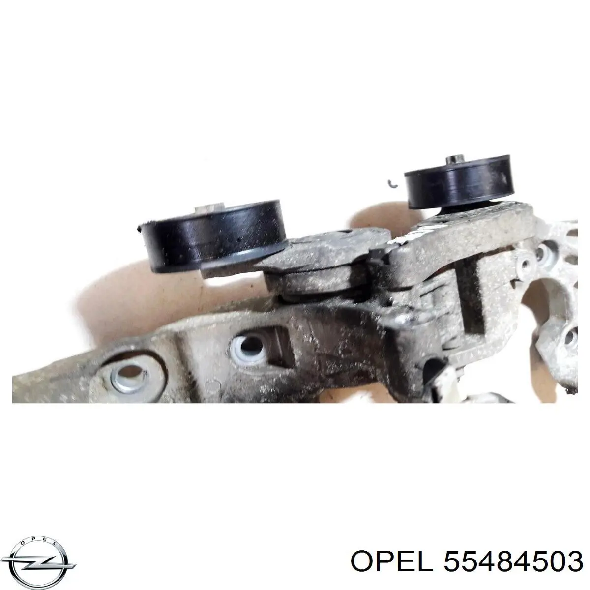 Tensor de correa poli V 1340266 Opel
