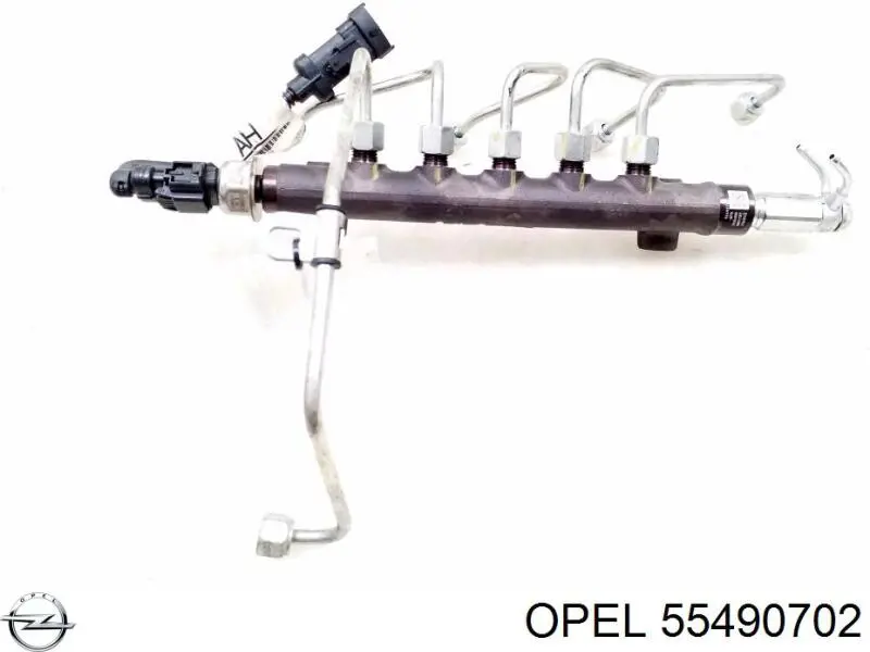 55490702 Opel sensor de presión de combustible