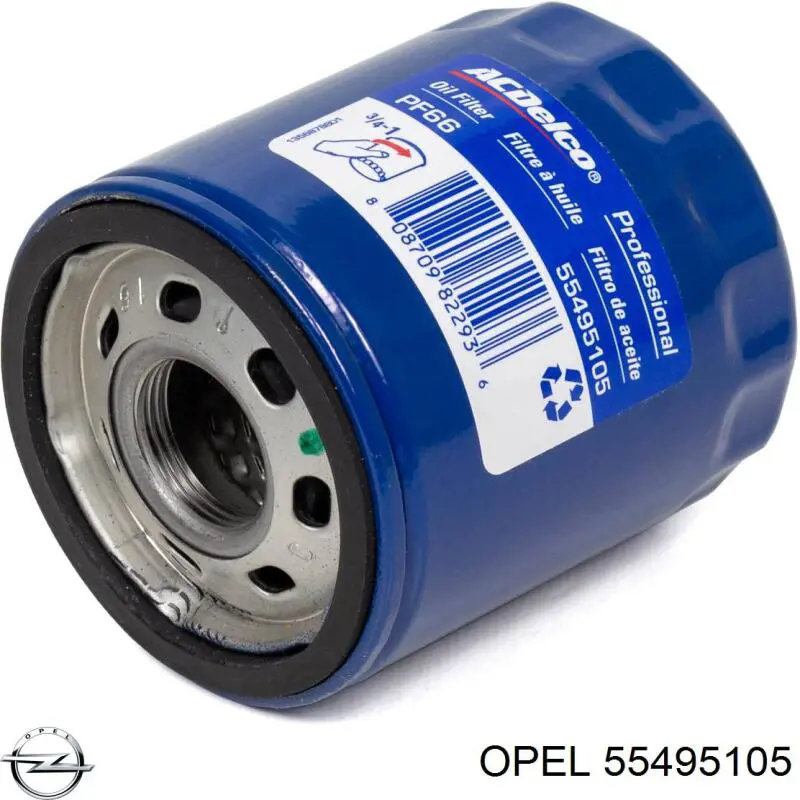 55495105 Opel filtro de aceite