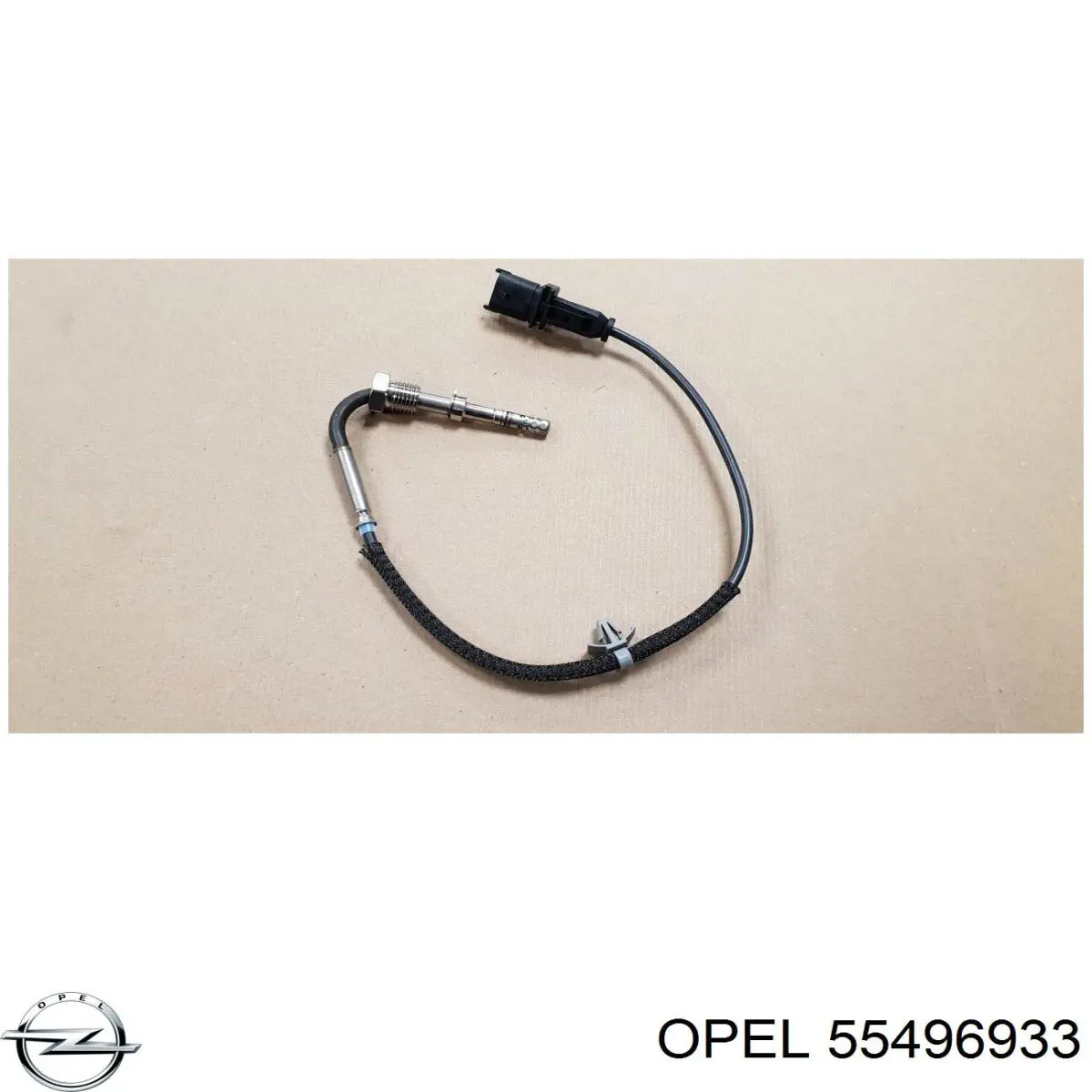 55496933 Opel sensor de temperatura, gas de escape, después de filtro hollín/partículas