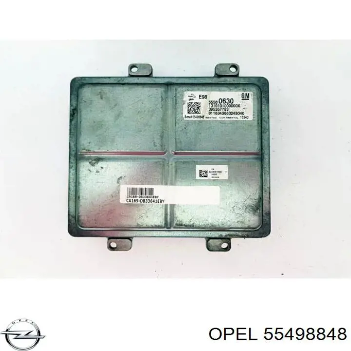 Unidad de control del motor  Opel 55498848 precio, desde 370,26 EUR
