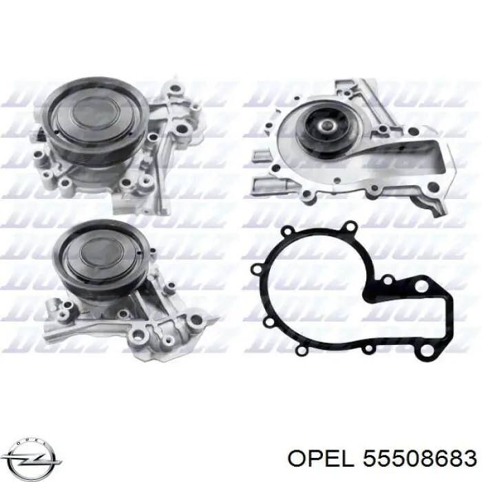 Bombeadora de agua Opel 55508683 precio, desde 299,62 EUR