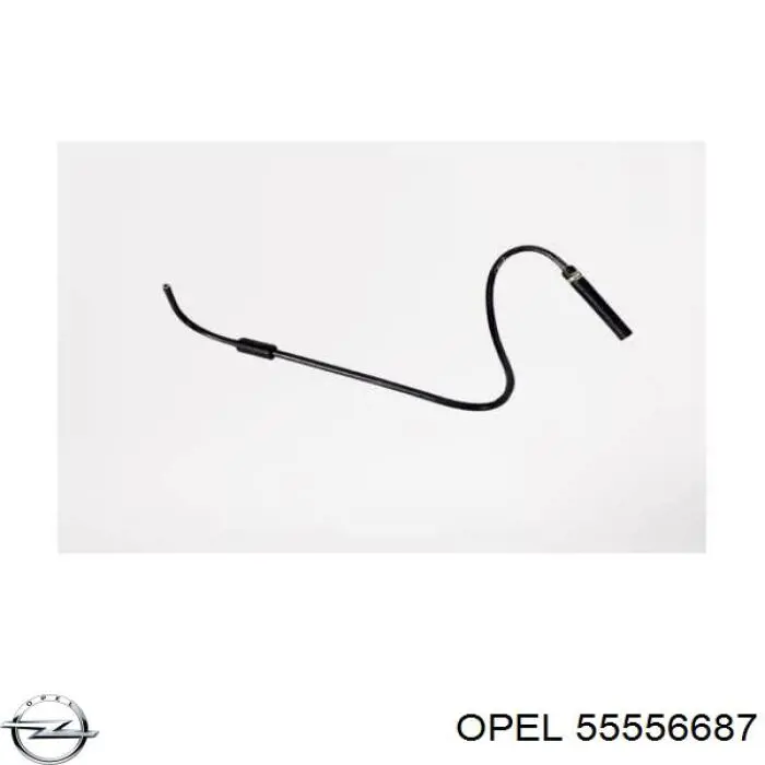 55556687 Opel acelerador de calentamiento de manguera (tubo)