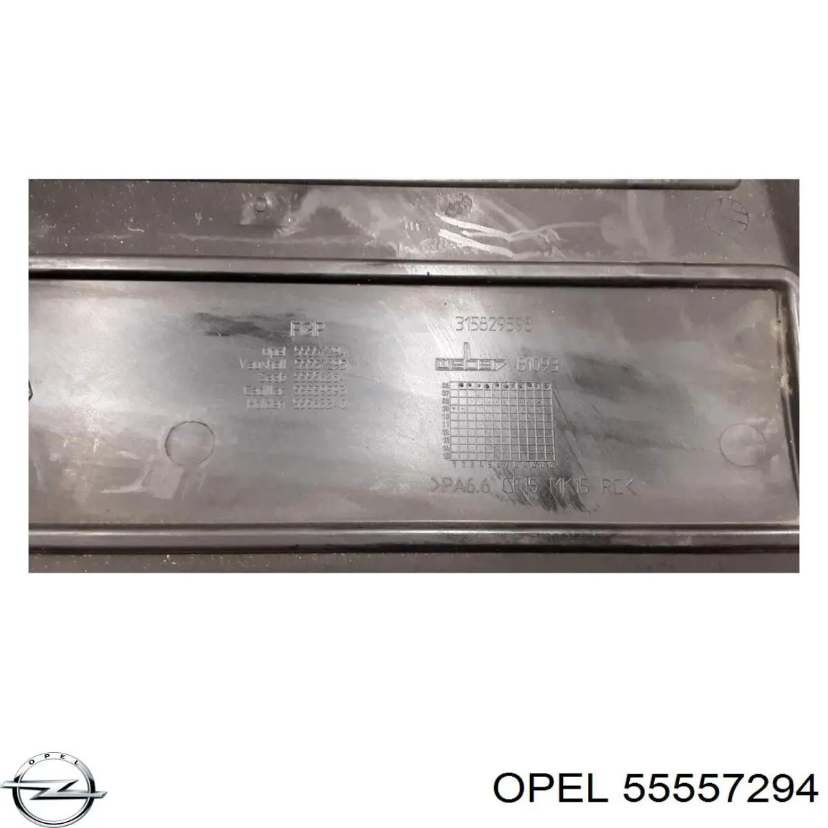 55557294 Opel cubierta de motor decorativa