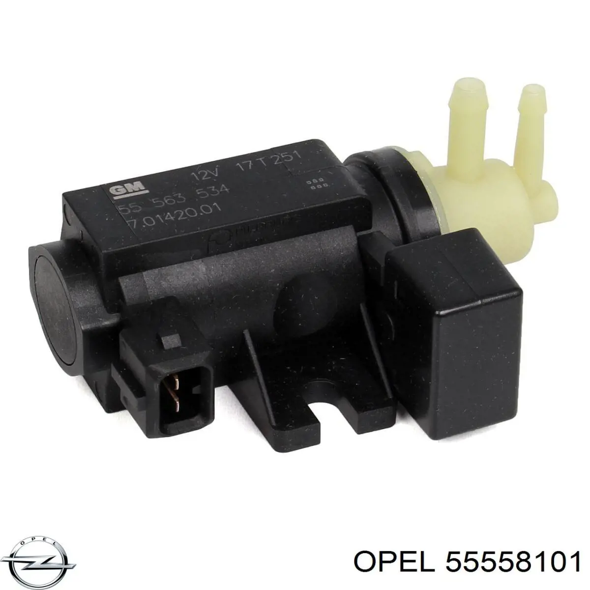 Comprar 55558101 Opel Válvula solenoide de control de presión de sobrealimentación