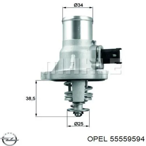 Termostato Opel 55559594 precio, desde 36,99 EUR
