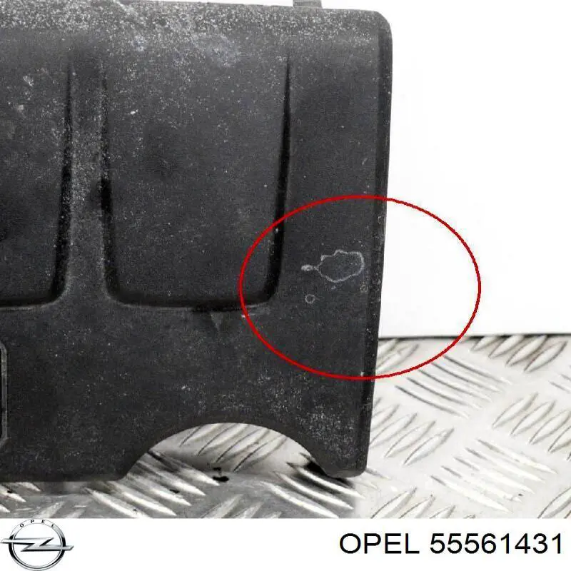 Tapa motor 55561431 Opel