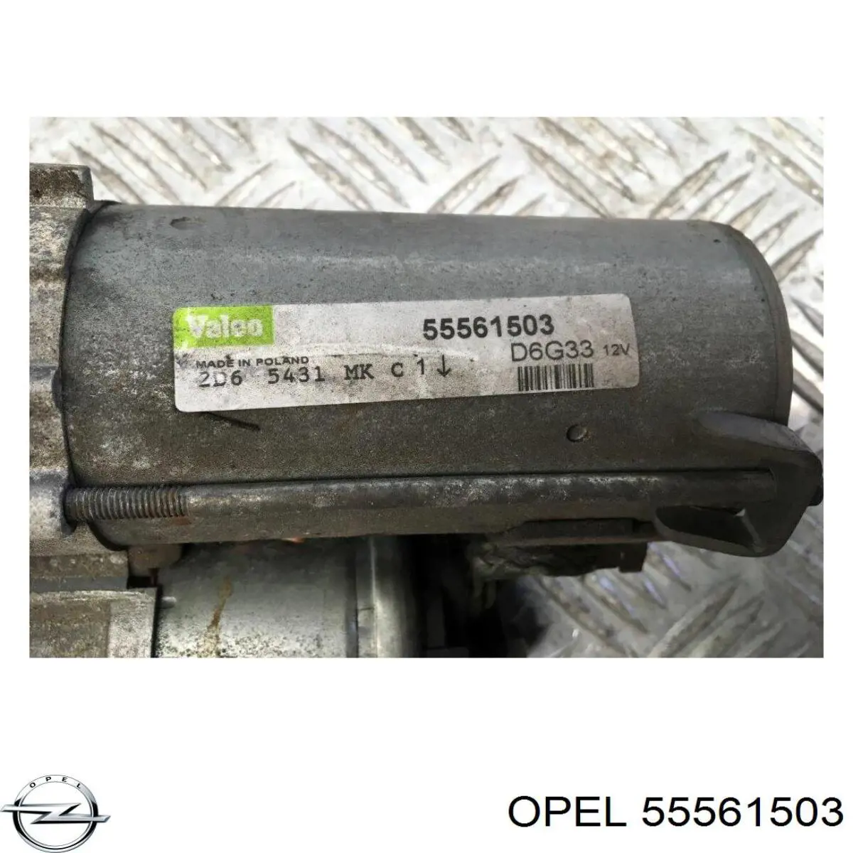 55561503 Opel motor de arranque